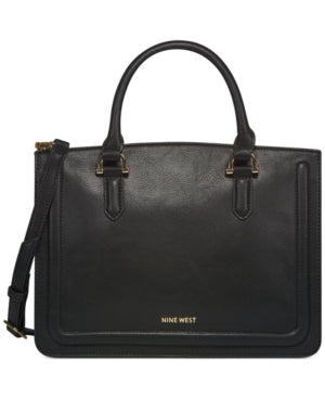 Nine West Womens Harper Satchel - Black