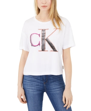 Calvin Klein Jeans Embroidered Logo T-Shirt