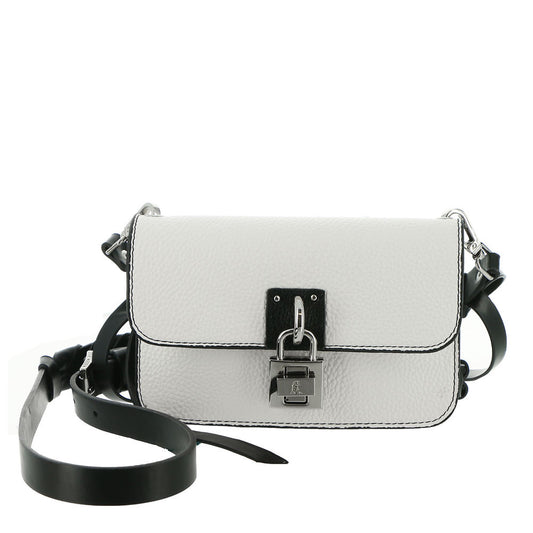 Steve Madden Lace Crossbody Bag White