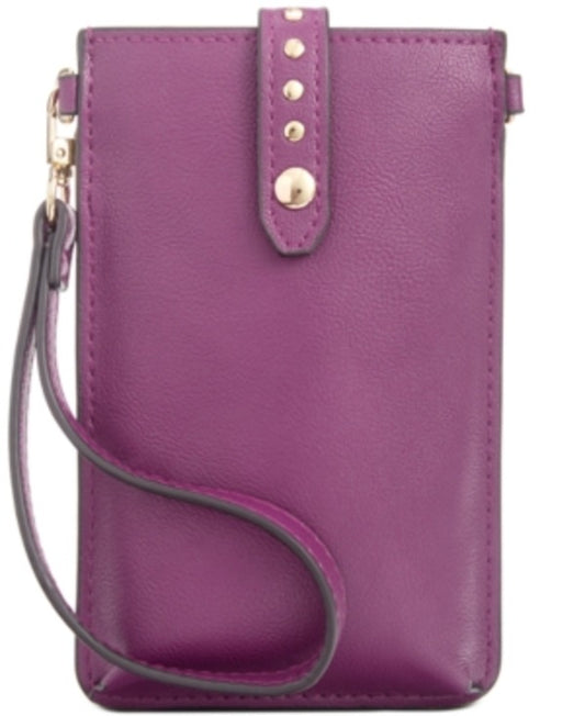 Inc Ashlii Phone Wristlet Crossbody AubergineGold