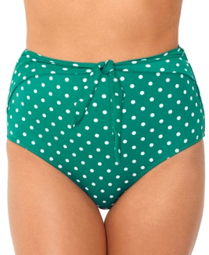 Salt + Cove Juniors' Dot it Goin On Printed High-Waist Bikini Bottoms, Created for Macy's Women's Swimsuit