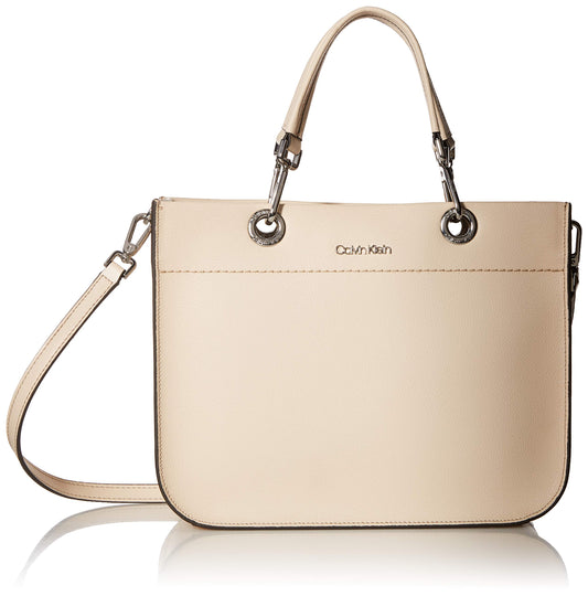 Calvin Klein Sandra Leather Satchel