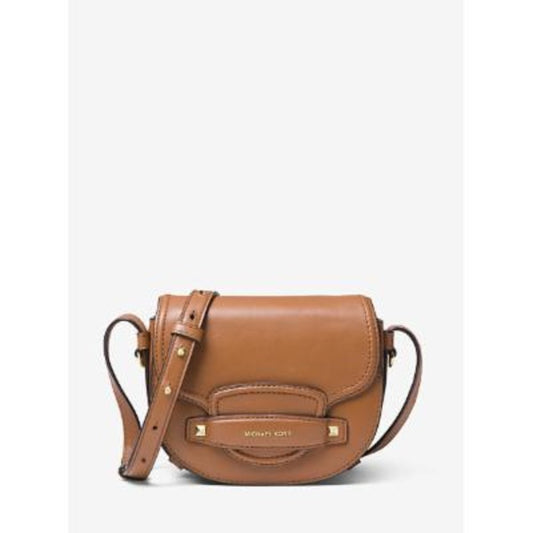 Michael Kors Saddle Mini Crossbody AcornGold