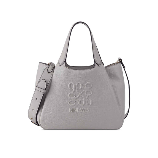 "Nine West Womens Emmaline Small Shopper Bag in Dove | Chic & Practical Accessory"