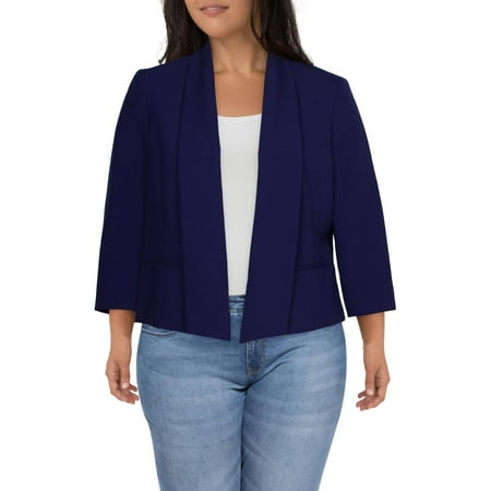 Kasper Womens Crepe Business Jacket