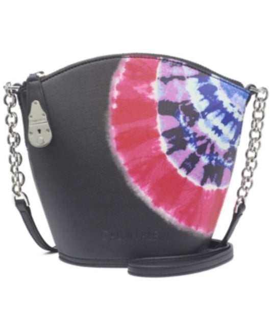 Calvin Klein Lock Tie Dye Bucket Crossbody: Trendy and Functional Accessory