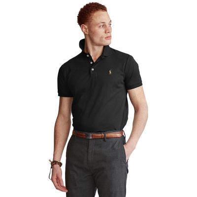 Polo Ralph Lauren Mens Custom Slim Fit Soft Cotton Polo Shirt