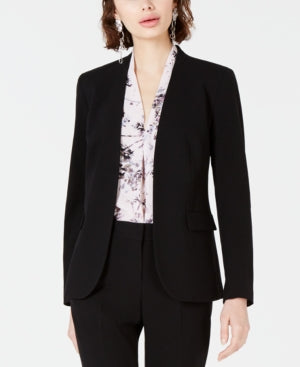 Bar Iii Women's Collarless Open-Front Blazer, Created for Macy's