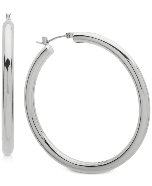 Dkny 2" Thick Hoop Earrings, Created for Macy's