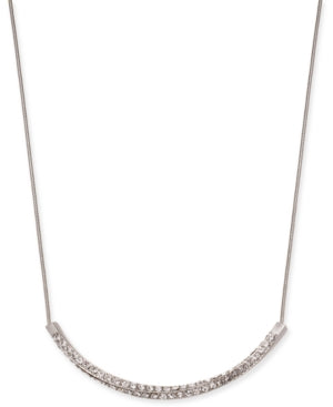 Charter Club Pave Twist Bar Collar Necklace, 17" + 2" extender, Created for Macy's