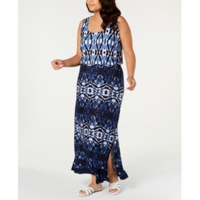 I.n.c. Plus Size Ombre Maxi Dress,