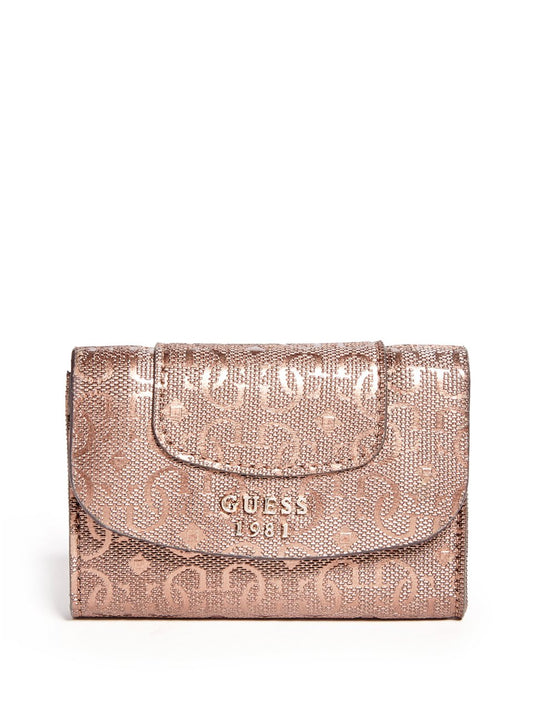 Guess Marian Metallic Mini Wallet